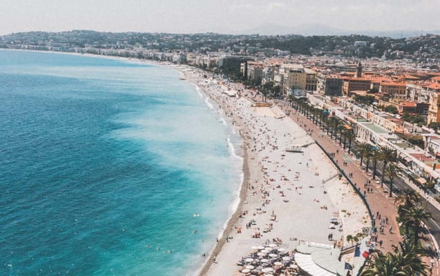 Promenade des Anglais in Nizza