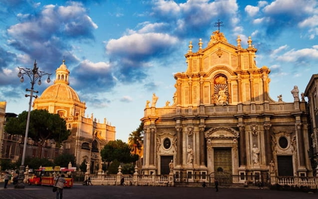 Kathedrale Sant Agata von Catania auf Sizilien