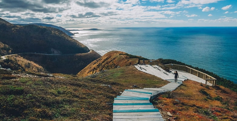 Skyline Trail, Cape Breton Island, Kanada