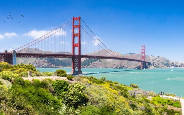 Golden Gate Bridge in San Francisco