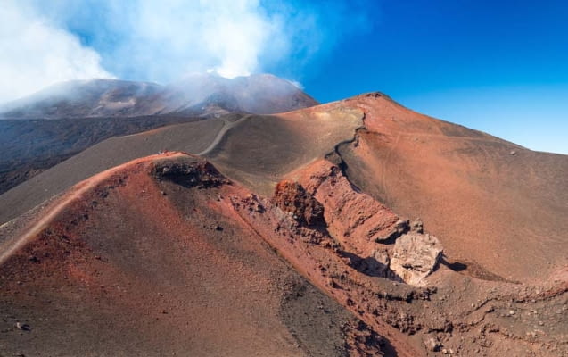Vulkan Etna auf Sizilien