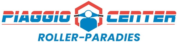 logo piaggio center roller paradies motorradvermietung köln
